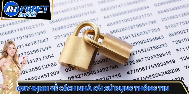 Quy định về cách nhà cái sử dụng thông tin người chơi